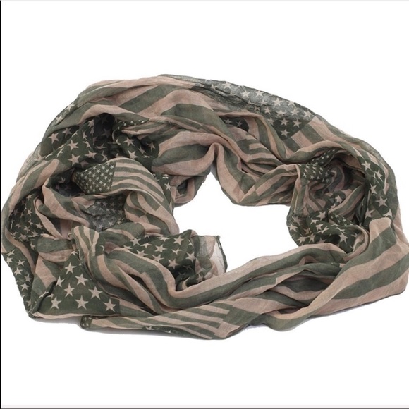American Flag Infinity Scarf - Picture 3 of 6